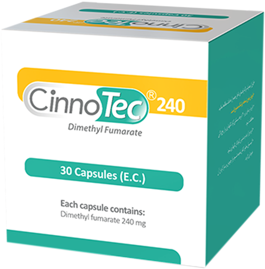 دی متیل فومارات  240mg کپسول خوراکی