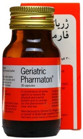 مکمل رژیمی غذایی ژریاتریک فارماتون کپسول