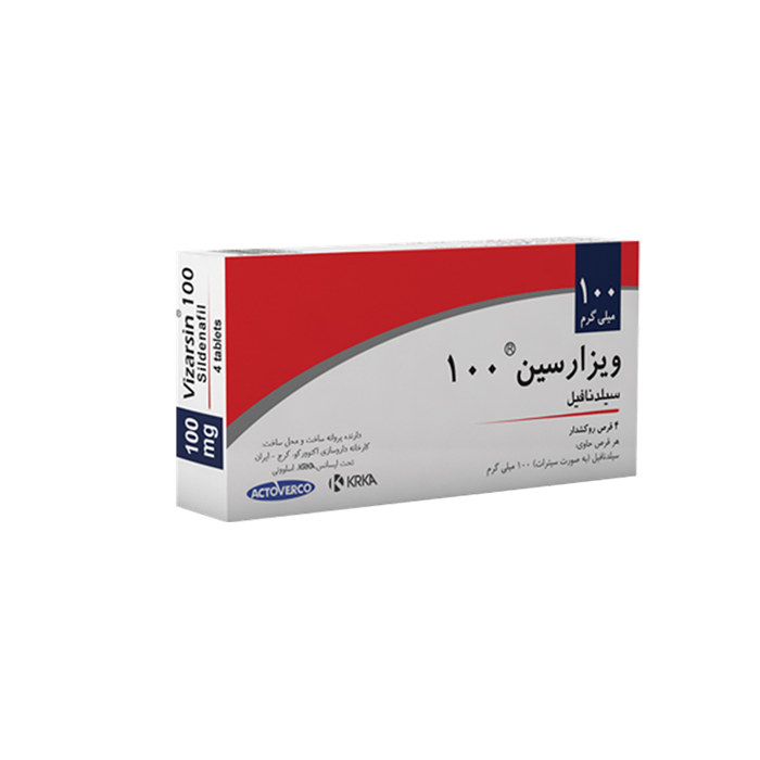 سیلدنافیل سیترات  100mg قرص خوراکی